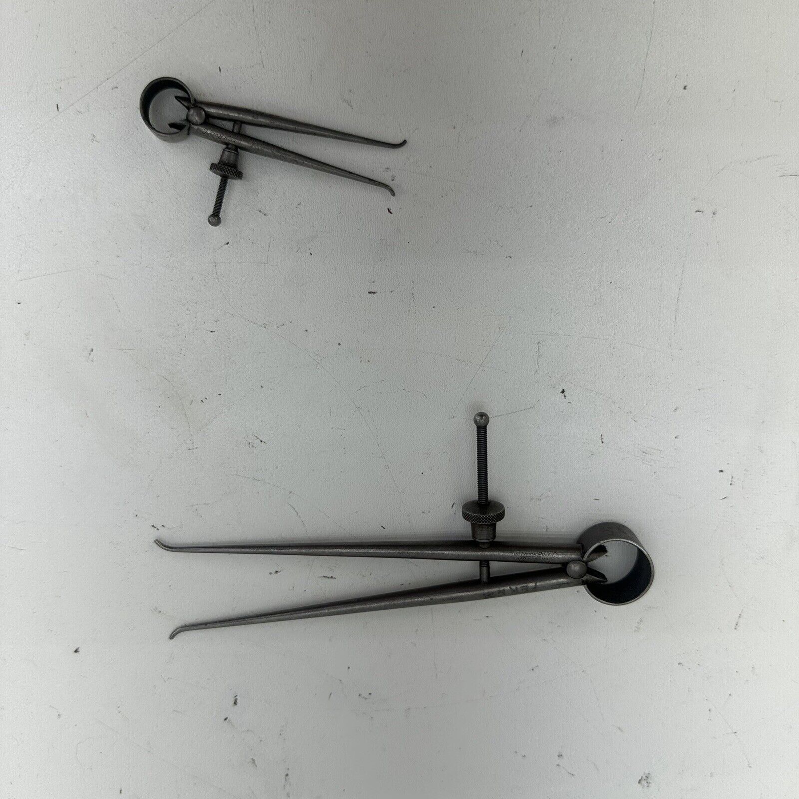 2 Pcs The Ls Starrett Co Mixed Caliper Tool Set Made in USA BROWN & SHARPE