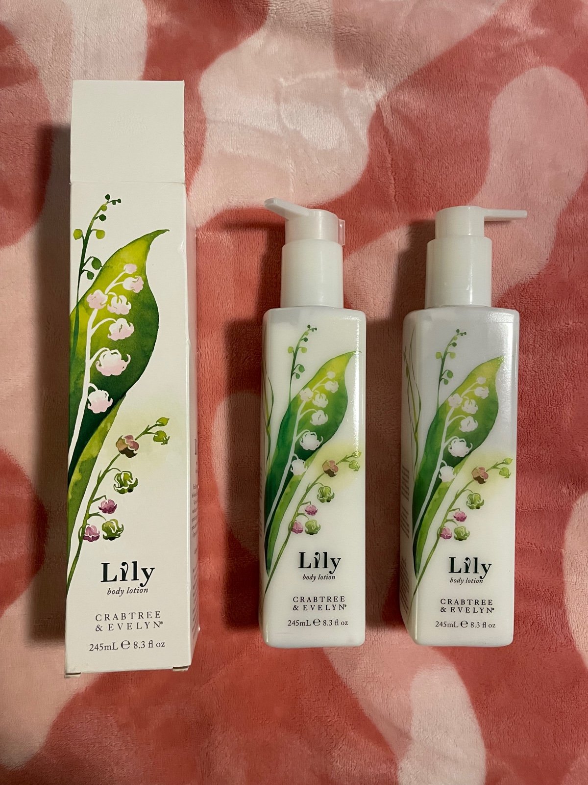 New Crabtree & Evelyn Lily Body Lotion