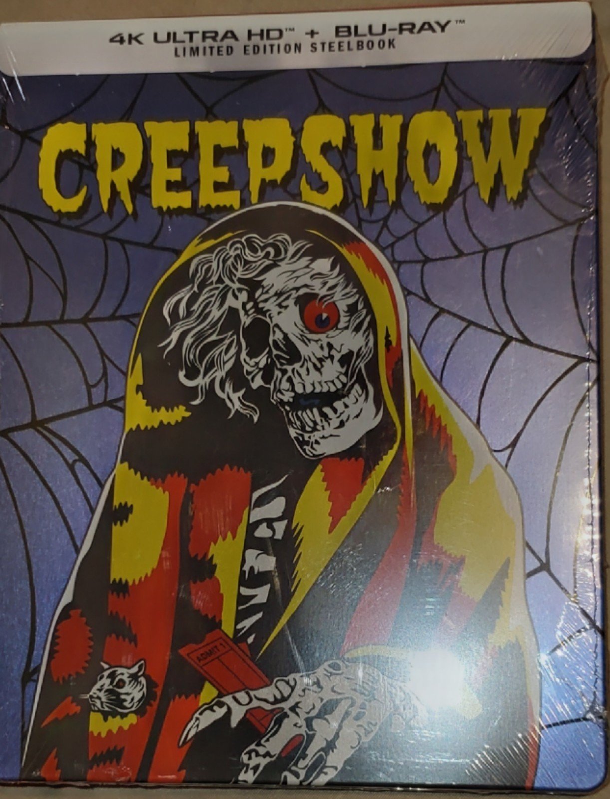 Creepshow (4K+2D Blu-ray SteelBook) (Scream Factory) Brand New