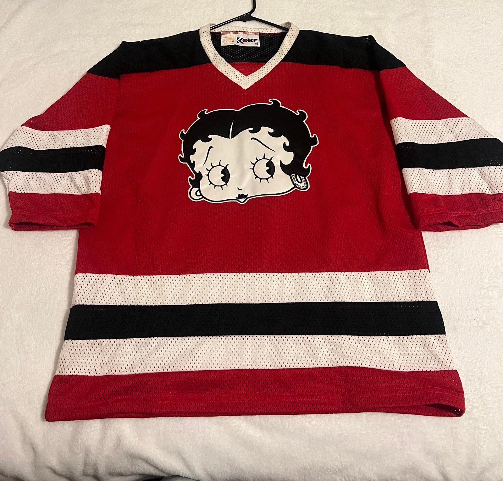 Vintage Betty Boop Hockey Jersey