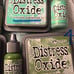 6 sets of Tim holtz distress oxide ink pads and ink refill FULL SIZED set8