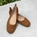 AGL Women’s Suede Ballet Flat NWOB size 38