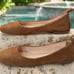 AGL Women’s Suede Ballet Flat NWOB size 38