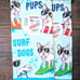 2 New French Bulldog Frenchie Dog Surfboard Beach Towels