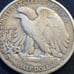 1929 S Liberty Walking Silver Half Dollar #2564