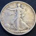 1929 S Liberty Walking Silver Half Dollar #2564