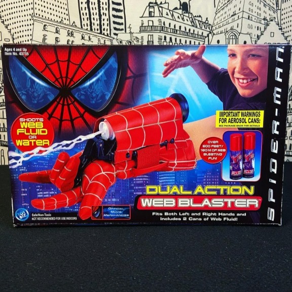 online retailers Action Dual Blaster Web Spider-Man NEW BRAND Web 2001 VTG Shooter Water / Fluid Toys & Collectibles online retailers Action Dual Blaster Web Spider-Man NEW BRAND Web 2001 VTG Shooter Water / Fluid Toys & Collectibles