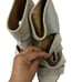 Frye Tash Cut Out Bootie Sandal Milkshake Suede Size 8.5