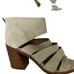 Frye Tash Cut Out Bootie Sandal Milkshake Suede Size 8.5