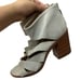 Frye Tash Cut Out Bootie Sandal Milkshake Suede Size 8.5