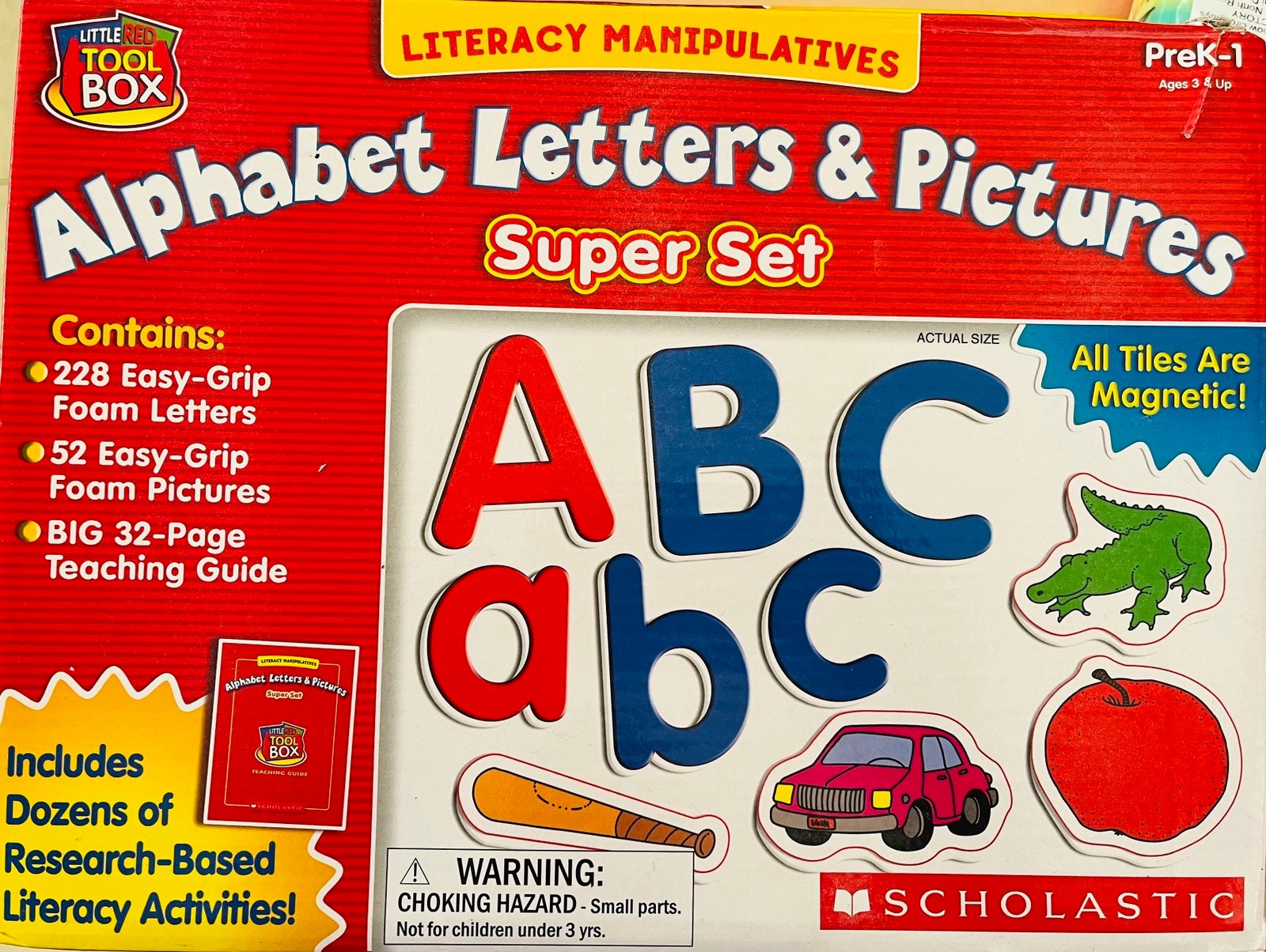 The Little Red Box Alphabet Letters and Pictures