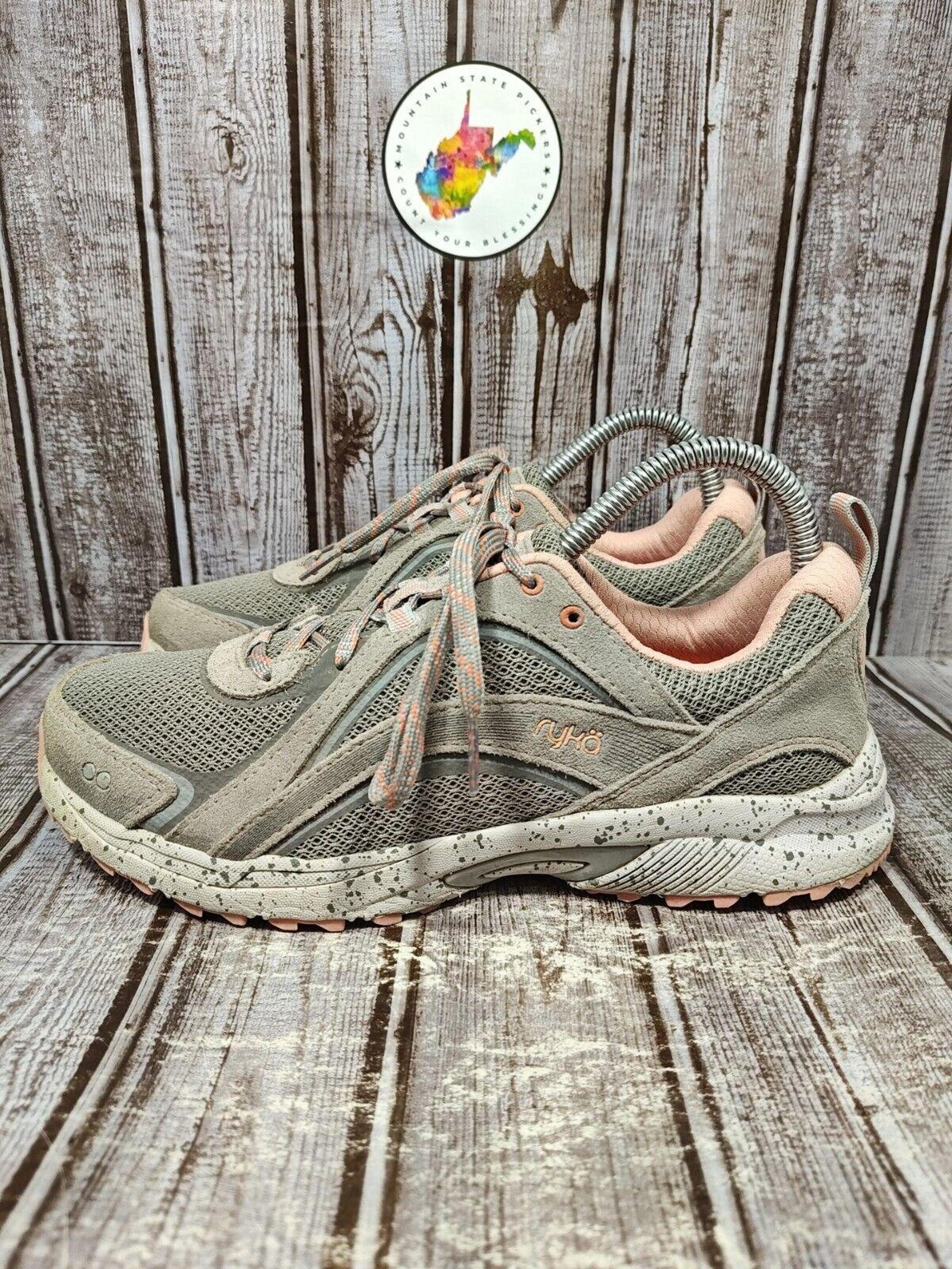 Ryka Sky Walk Trail Athletic Sneakers Shoes Women's Size 7.5 Gray Pink