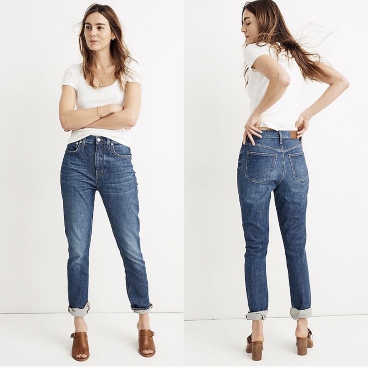 Madewell The High-Rise Slim Boyjean