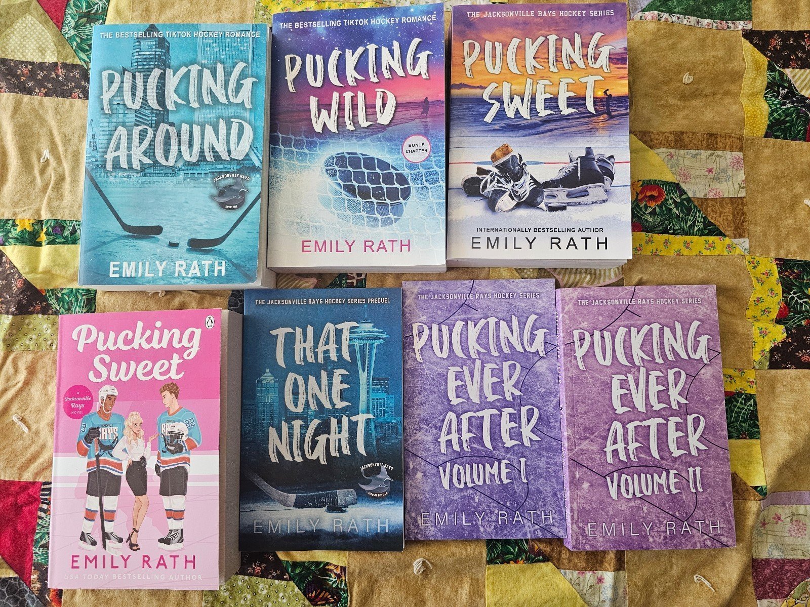 Signed Pucking Around Series bundle