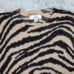Magaschoni Sweater Womens M Cashmere Cozy Soft Comfort Animal Print Preppy