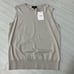Theory Sleeveless Knit Size L Gray & Long Sleeve Long Cardigan