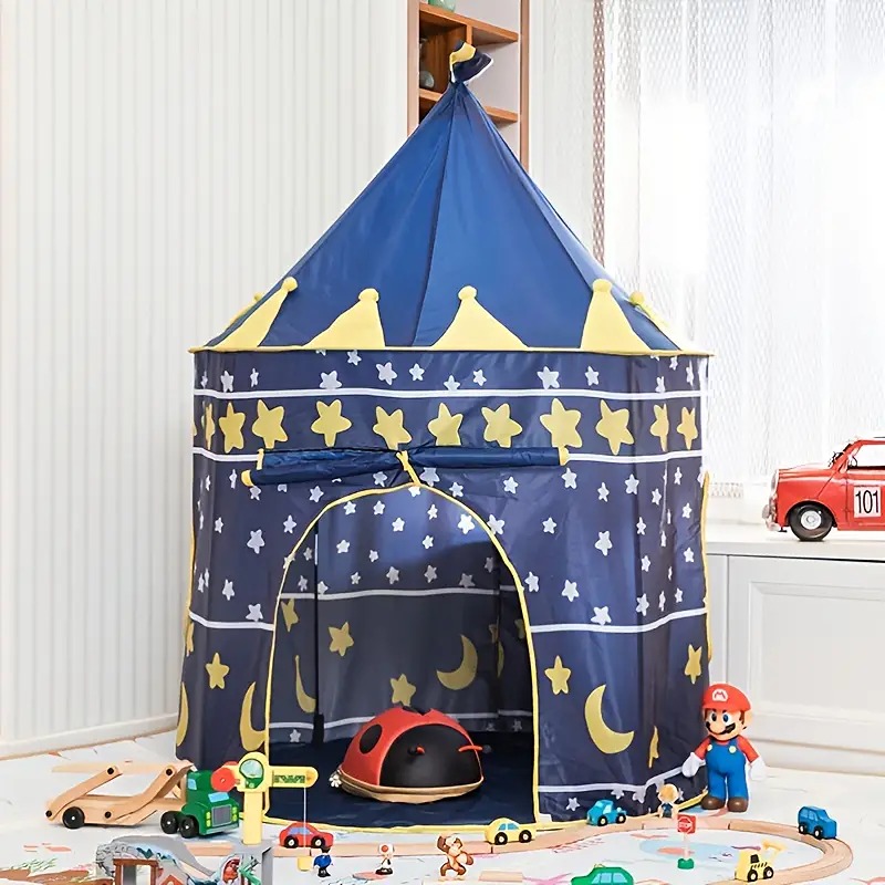 Children's Tent Playhouse Princess PrinceOversized Yurt Toy Castle Baby Foldabl