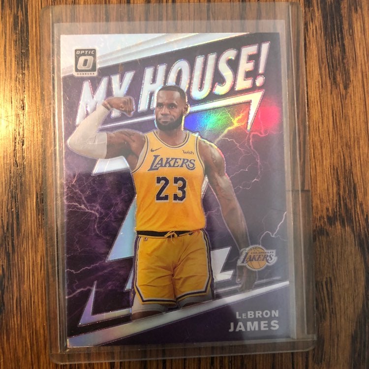 Lebron james optic my house holo prizm