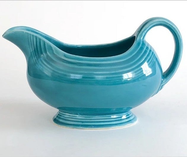 Gravy Boat Hlc vintage Turquoise