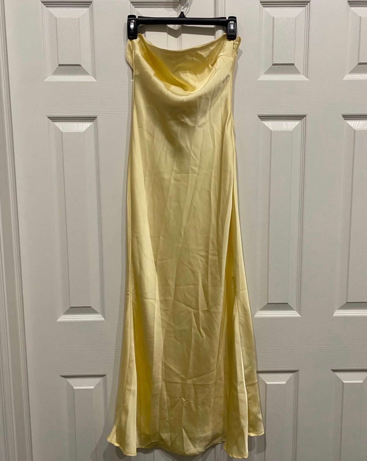 Princess Polly HALEY MAXI DRESS YELLOW size 2