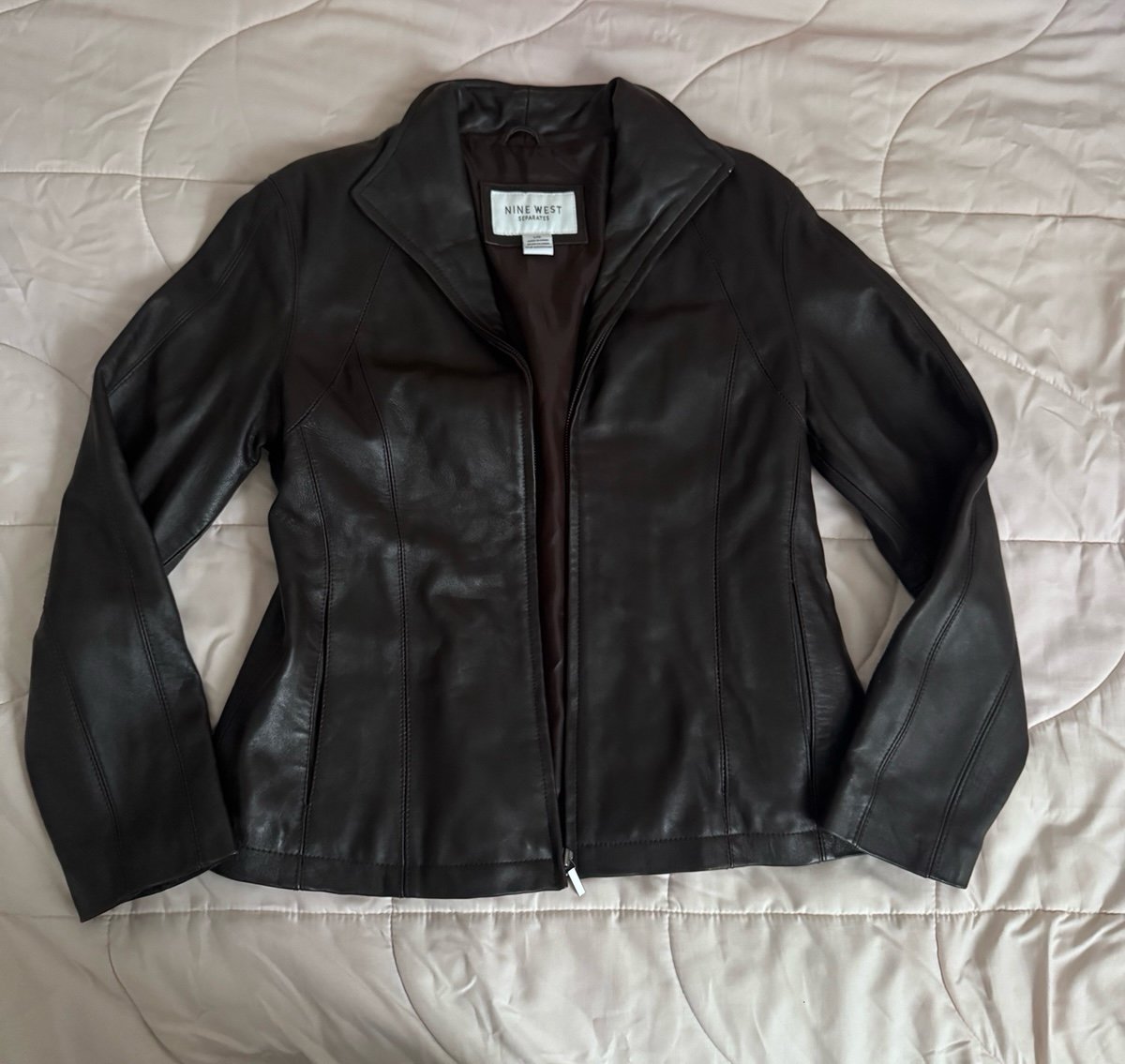 Nine West Leather Jacket