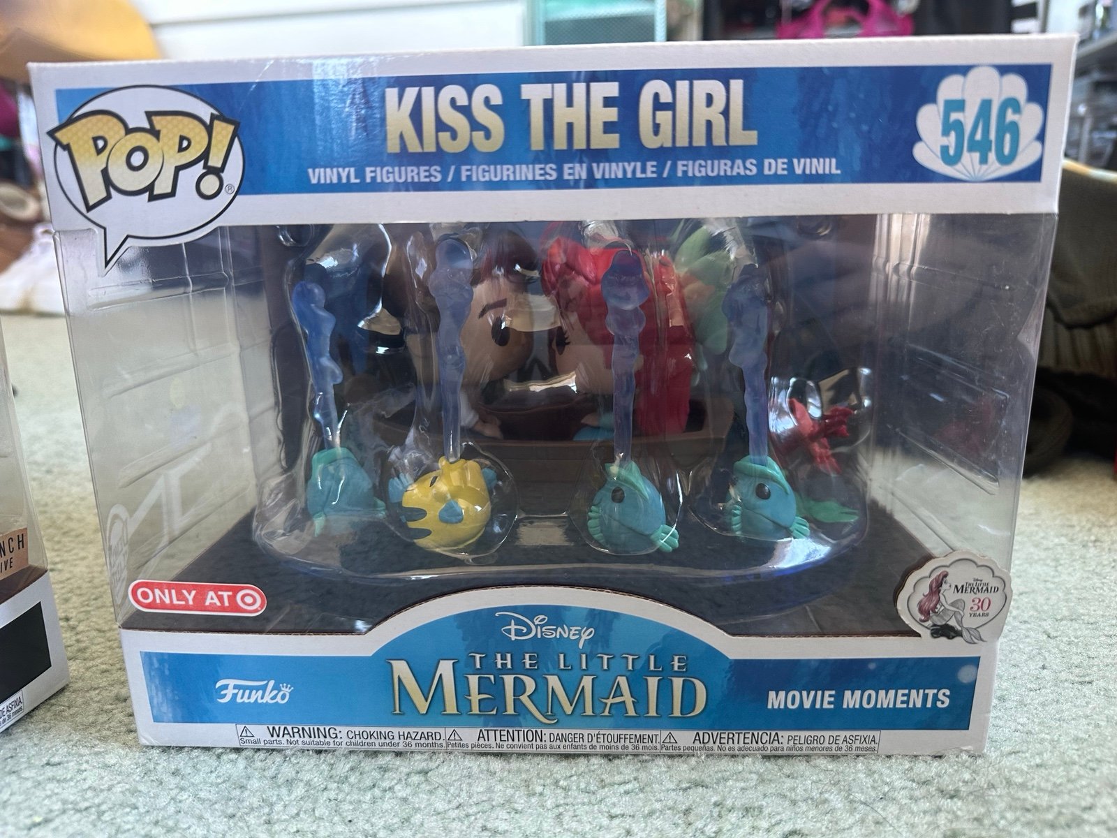 The Little Mermaid “Kiss the Girl” Target Exclusive Funko Pop