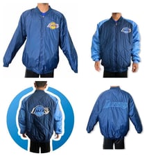 Vintage Lakers NBA USG Winter Jacket L