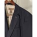 BLUE Pronto Uomo XL Navy 100% Cotton 2Btn Notched Lapel Blazer Jacket