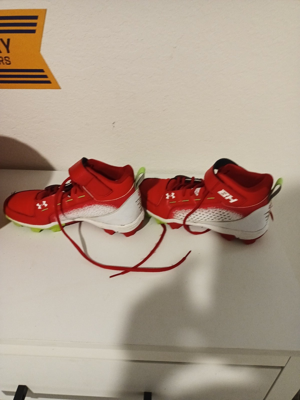 Barely used Bryce Harper baseball cleats