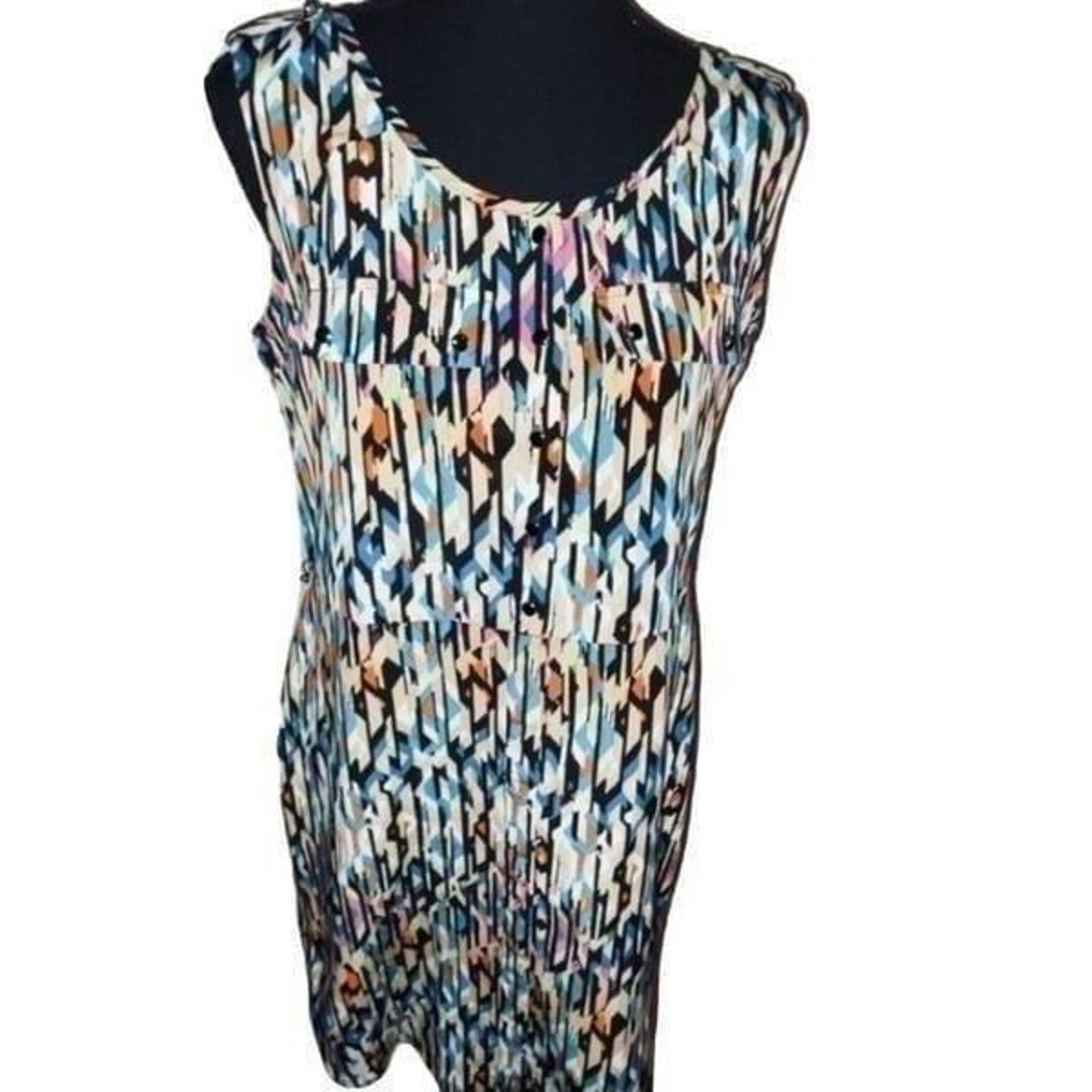 Attention Sleeveless Midi Dress