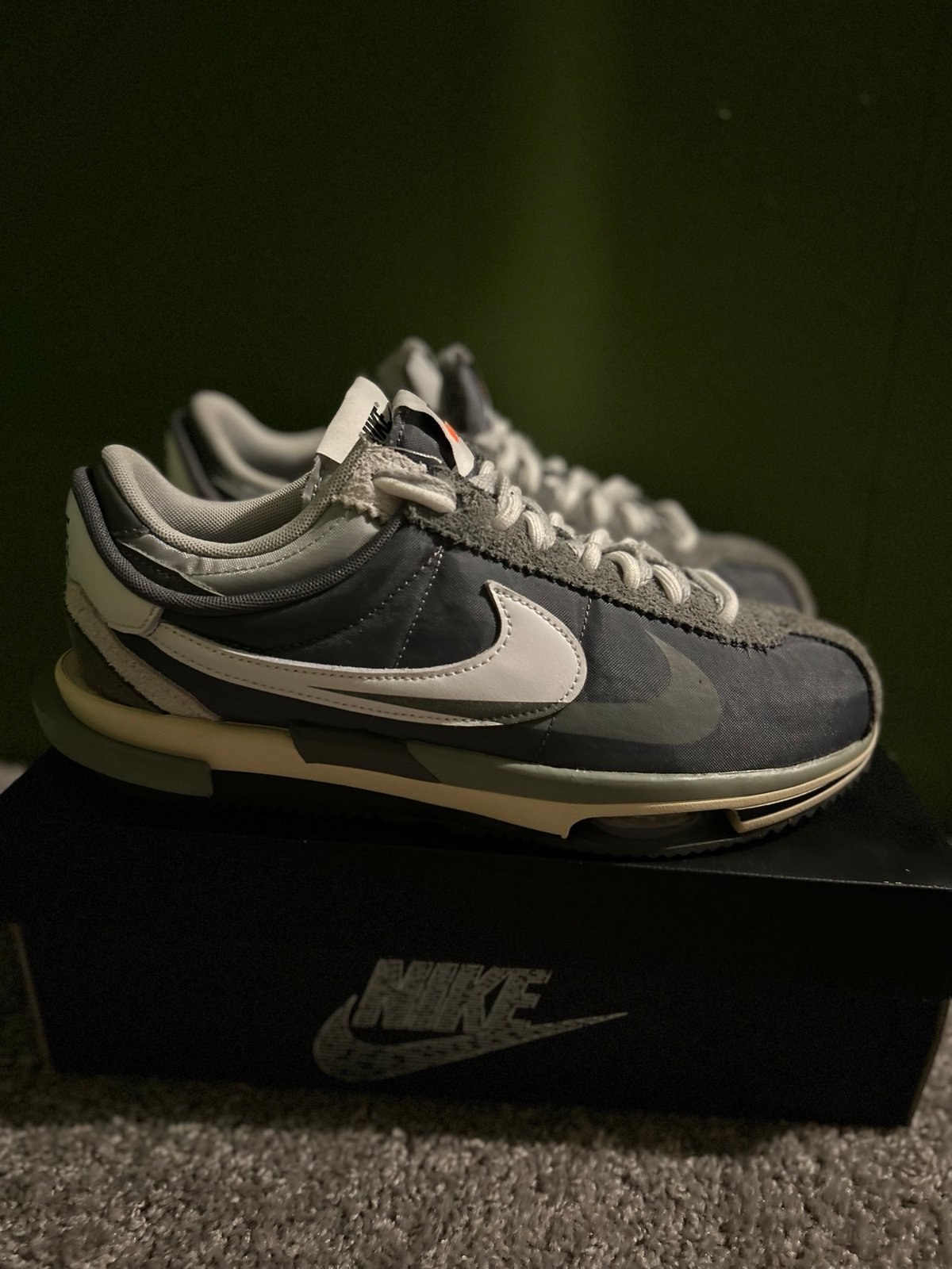 Nike sacai Cortez grey