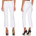 Good American Good Legs Crop Mini Boot in White001