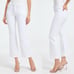 Good American Good Legs Crop Mini Boot in White001