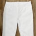 Good American Good Legs Crop Mini Boot in White001