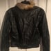 Vintage Wilson women’s suede and leather black jacket size 12