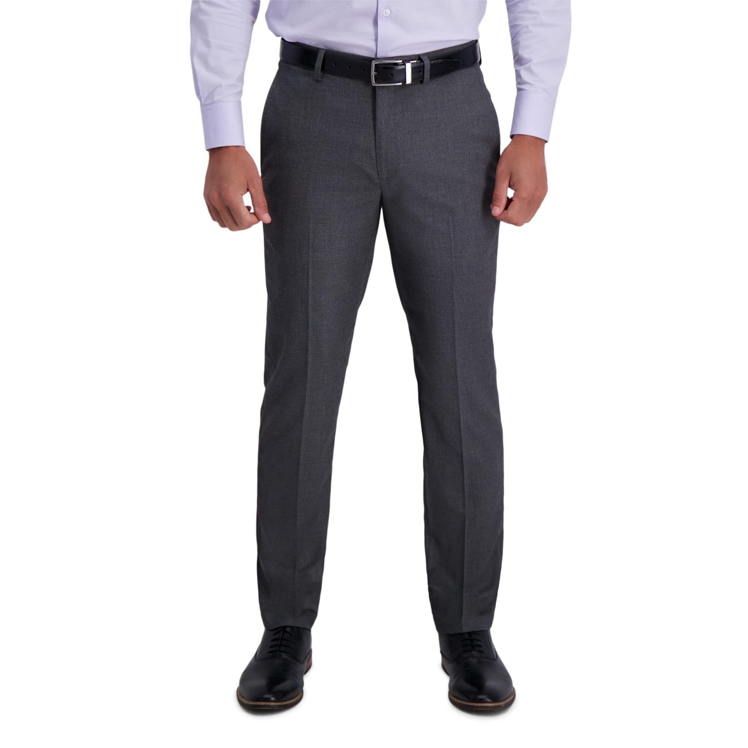 Haggar mens Stretch Basketweave Slim Premium Flex Suit Separate Pants 30 x 32