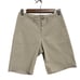 3x1 Women's NWT Khaki Selvedge Traveler Beachwood Stretch Chino Shorts Size 28