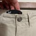 3x1 Women's NWT Khaki Selvedge Traveler Beachwood Stretch Chino Shorts Size 28
