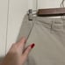 3x1 Women's NWT Khaki Selvedge Traveler Beachwood Stretch Chino Shorts Size 28