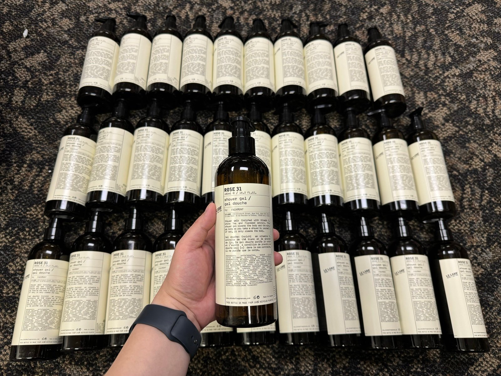 Le labo rose 31 shower gel