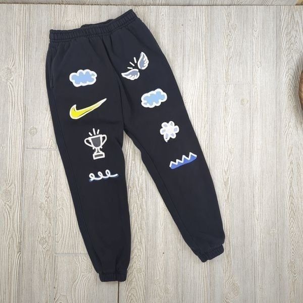 Nike Sportswear Have A Nike Day Doodle Floral Jogger Pants DV5303 Men's Medium