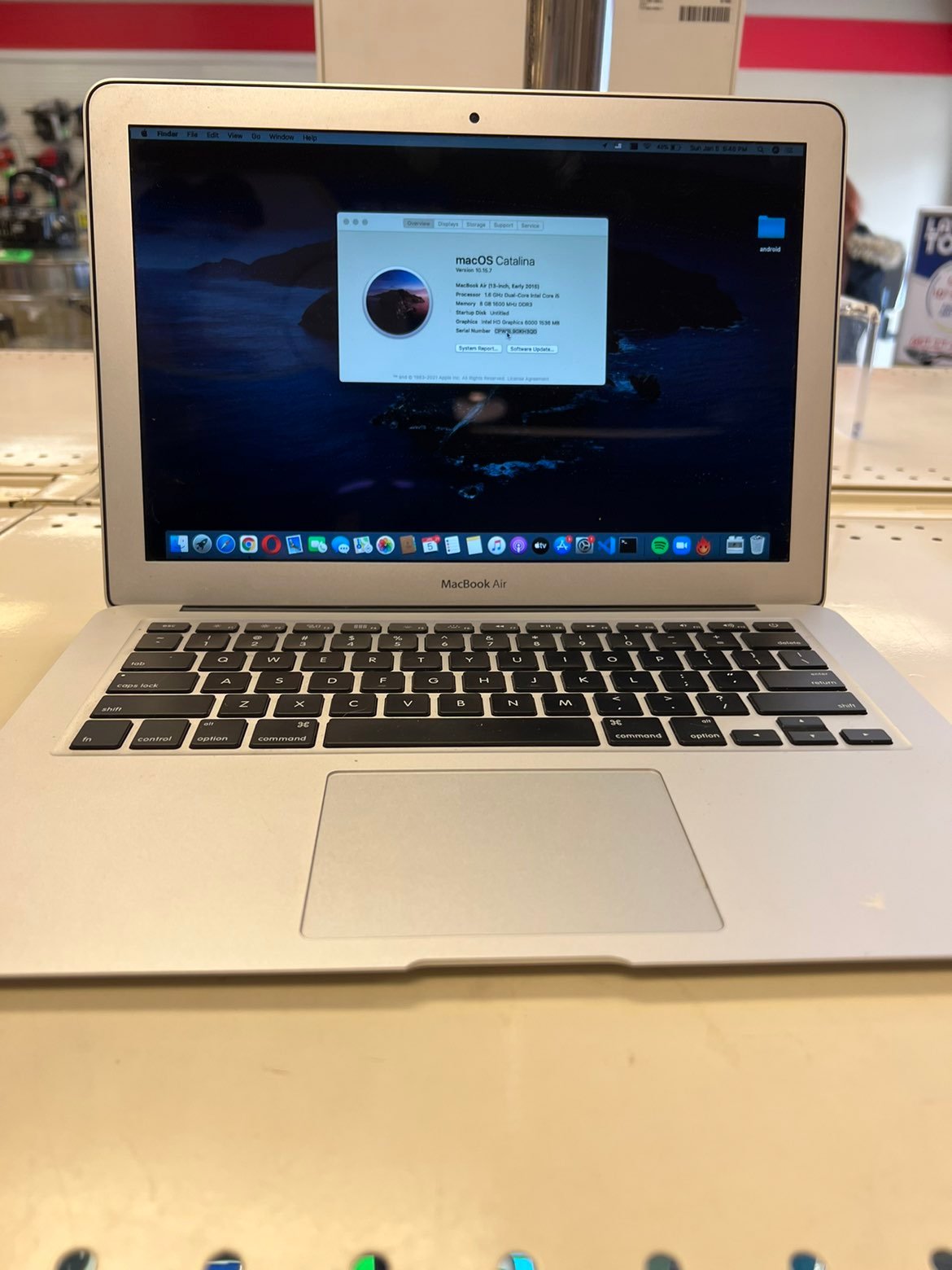 macbook air 2015