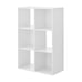 6 Cube Storage Box, White
