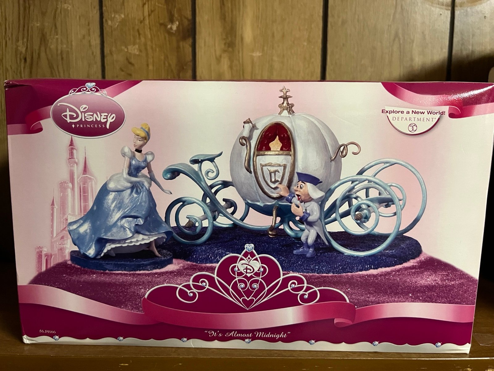 Disney Dept 56 Cinderella “It’s Almost Midnight”