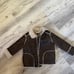Janie and Jack 12-18 month Sherpa coat