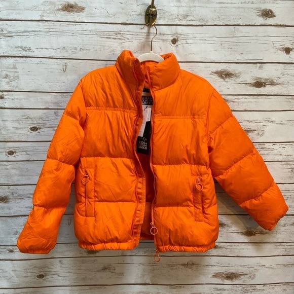 NWT Zara Alastair McKimm limited edition orange jacket