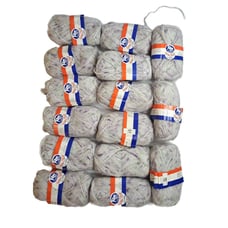 Lana Moro Flurri Lot Of 15 Brushed Acrylic Yarn Skeins Knitting 1oz Gray Purple
