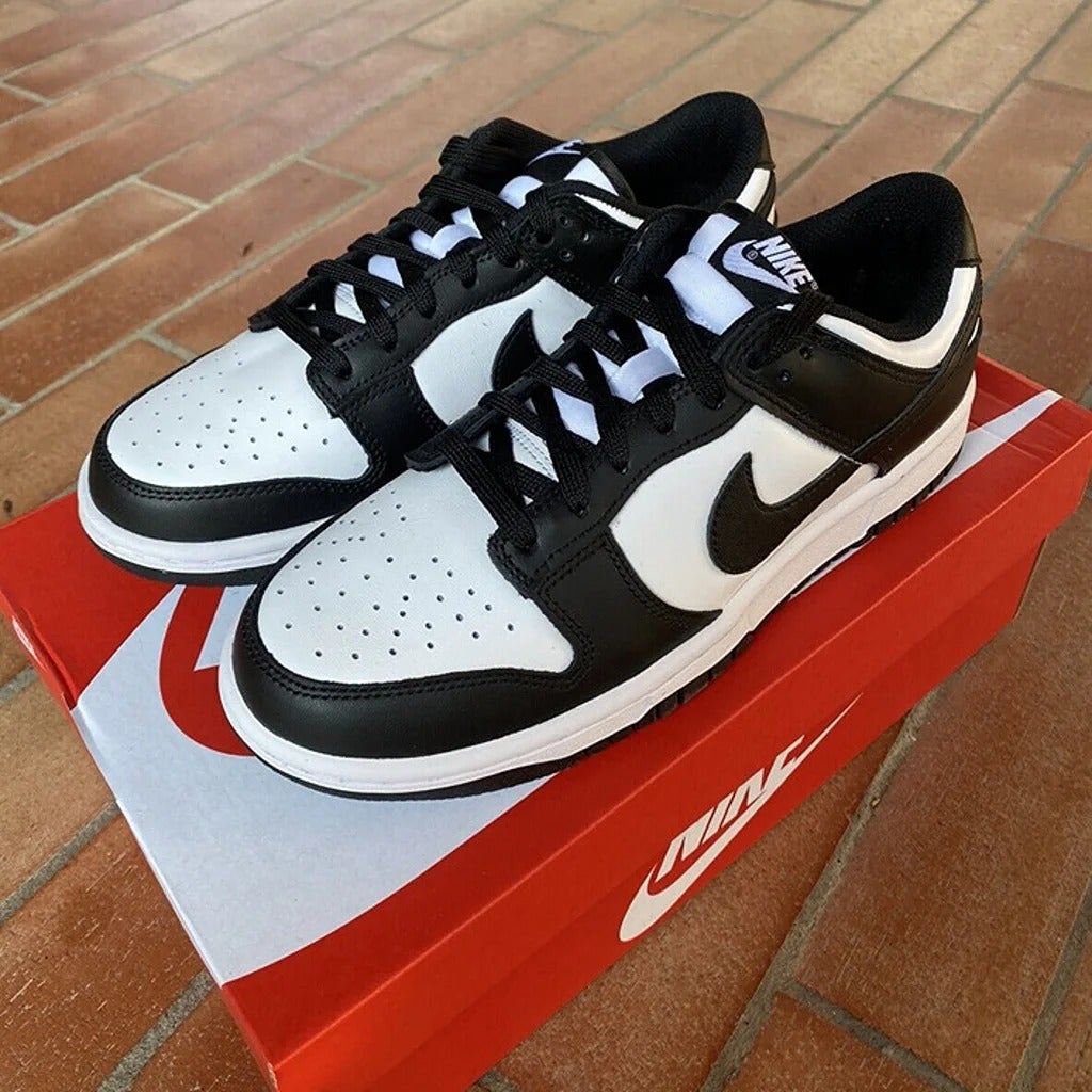 Nike Dunk Low Women size US 8 Panda Black Shoes
