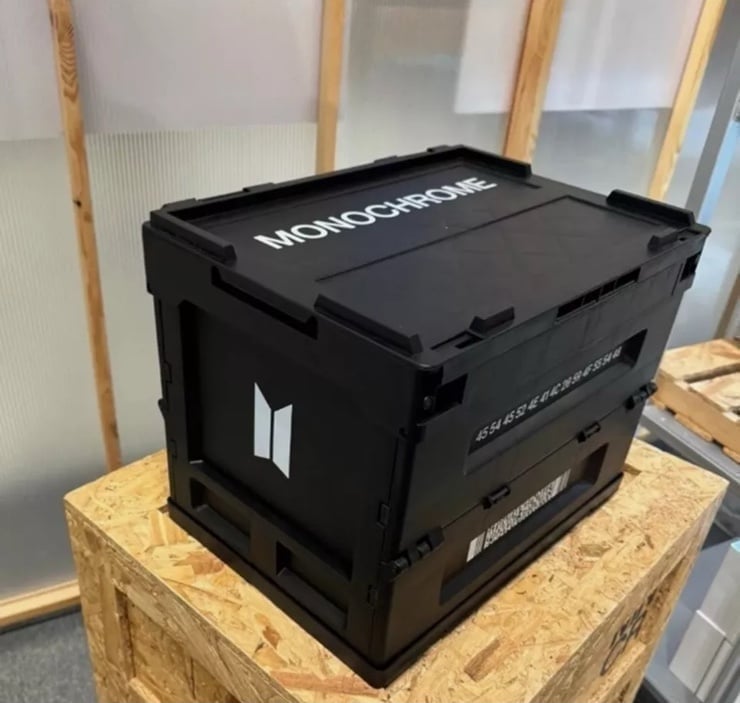⭐︎BTS MONOCHROME STORAGE BOX モノクローム ボックス BTS Monochrome Storage Box – MrsMunKorea Shop