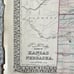 1878 Mitchell Atlas Map Of Nebraska & Kansas & Territories Of Wyoming & Montana